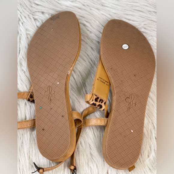 Cole Haan Molly Black Snake Sandals. - Picture 5 of 6